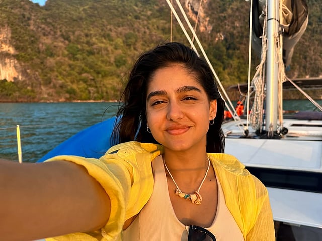 കയാക്കിങ് നടത്തി അനശ്വര