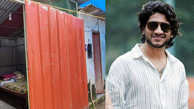 'വീടിനു പുറത്തെ കക്കൂസിനോട് ചേര്ന്ന ഈ ഷെഡിലായിരുന്നു എന്റെ താമസം'; അഖില് മാരാര്