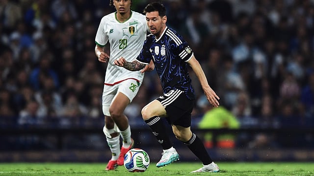 messi in play