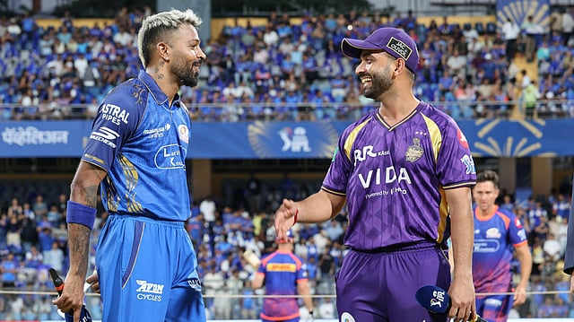 IPL 2026: ടോസ് നേടി മുംബൈ, കൊൽക്കത്തയെ ബാറ്റിങ്ങിനയച്ചു, ബുംറ തിരിച്ചെത്തി  