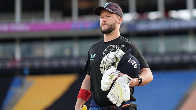 Ben Duckett training