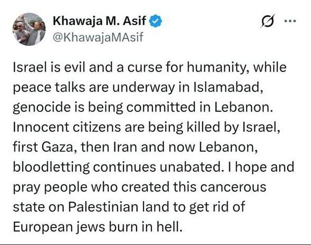 Khawaja's post