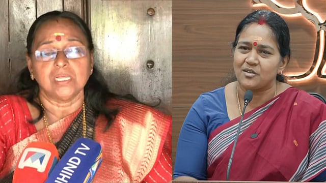'പാലക്കാട് പണം നല്കിയത് നീയല്ലേ, അടിച്ചു പണിക്കുറ്റം തീര്ക്കും'; ഭീഷണിപ്പെടുത്തി ശോഭാ സുരേന്ദ്രന്, ശബ്ദസന്ദേശം പുറത്ത്