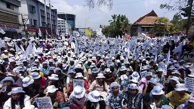 കോഴിക്കോട് സ്വകാര്യ ആശുപത്രി നഴ്സുമാരുടെ രാപ്പകല് സമരം അവസാനിപ്പിച്ചു; ഒത്തുതീര്പ്പാകാനുള്ളത് മൂന്ന് ആശുപത്രികള്
