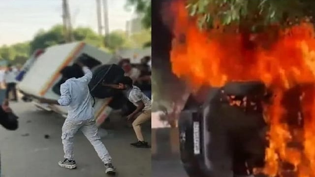 നോയിഡ സംഘര്ഷത്തില് നൂറിലേറെ പേര്ക്കെതിരെ കേസ്; തെറ്റായ വീഡിയോ പ്രചരിപ്പിച്ചു; പാക് ബന്ധമെന്ന് സംശയത്തില് ഉറച്ച് പൊലീസ്