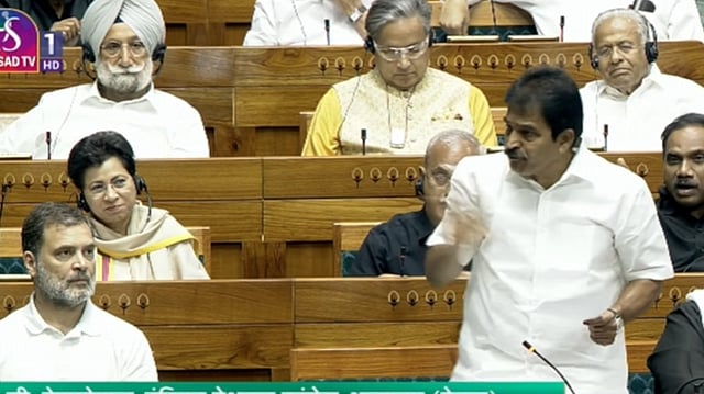 K C Venugopal in Loksabha