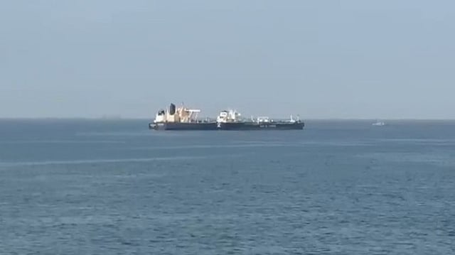 Indian tanker, carrying 2 million barrels of oil, shot at by Iran Navy