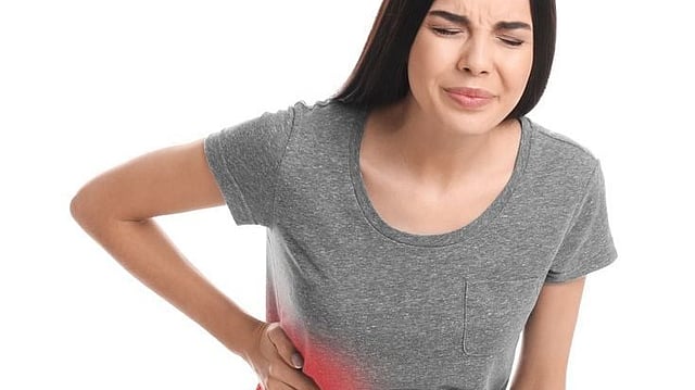 A person suffering by fatty liver, world liver day