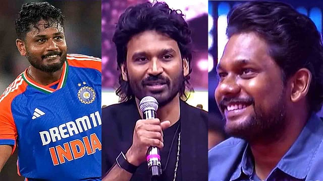 'സഞ്ജു സാംസണെപ്പോലെയാണ് വിഘ്നേഷും, അതേ ഓറ'; ധനുഷിന്റെ വാക്കുകള് ആഘോഷിച്ച് ആരാധകര്