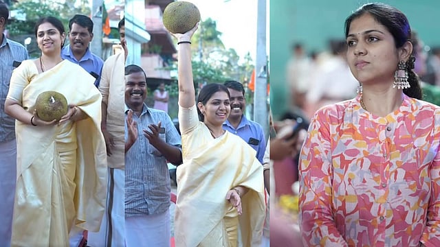 'അടുത്ത പടത്തിൽ ഒരു എംഎൽഎയുടെ വേഷം ആരേലും കൊടുക്കണേ'; ട്രോളുകൾക്ക് മറുപടിയുമായി അഞ്ജലി നായർ