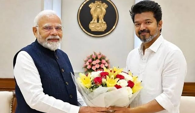 'പൂര്‍ണമായി സഹകരിച്ച് നീങ്ങാം, ആശംസകള്‍...'; വിജയ്‌യെ നേരിട്ട് വിളിച്ച് മോദി  
