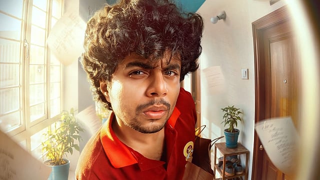 'എക്കോ'യ്ക്ക് ശേഷം സന്ദീപ് പ്രദീപ്; 'കോസ്മിക് സാംസൺ' ഫസ്റ്റ് ലുക്ക്