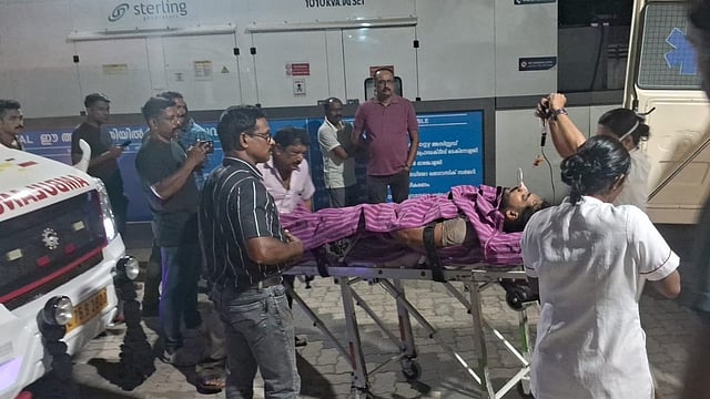 നടന്നുപോകുമ്പോള് മുന്നില്പ്പെട്ടു, വെറ്റിലപ്പാറയില് കാട്ടാന ആക്രമണം; രണ്ടുപേര്ക്ക് ഗുരുതര പരിക്ക്