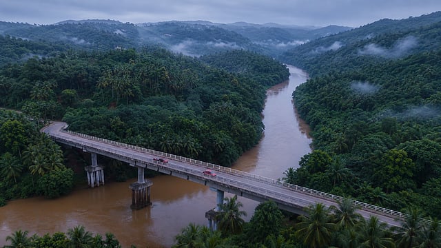 ആഴങ്ങൾക്കും ഉയരങ്ങൾക്കും മീതെ ആയംകടവ്; ഇത് കേരളത്തിലെ ഏറ്റവും ഉയരം കൂടിയ പാലം 
