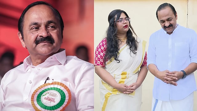 'ആകാശദൂത് കണ്ടിറങ്ങി റസ്റ്റൊറന്റിലെത്തിയിട്ടും അച്ഛൻ കരയുകയായിരുന്നു'; വി ഡി സതീശനെക്കുറിച്ച് മകൾ