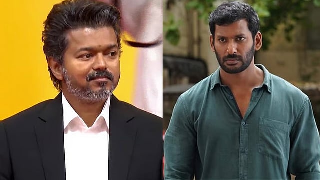 'നീ പഠിച്ച സ്‌കൂളില്‍ അണ്ണന്‍ ഹെഡ് മാസ്റ്റർ...'; വിജയ്‌ക്കെതിരെ വിശാല്‍; പ്രതിരോധിച്ച് താരങ്ങള്‍ 