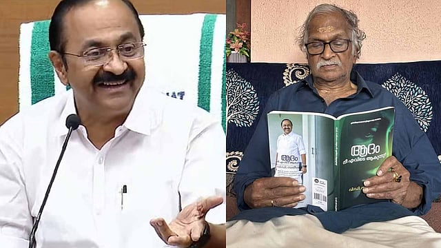 'പിതാവിന്റെ പേരില് അഭിമാനിക്കുന്ന പുത്രന്റെ കടമ'; ജാതിപ്പേര് വിവാദത്തില് വിഡി സതീശനെ പിന്തുണച്ച് ശ്രീകുമാര് തമ്പി