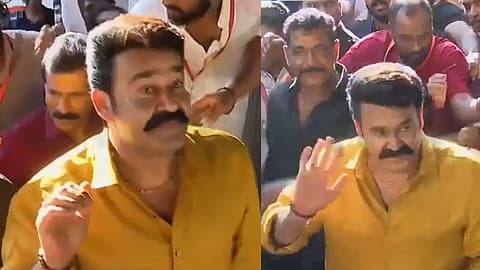 'ലാലേട്ടാ...ഹാപ്പി ബർത്ത് ഡേ'; ആരാധകർക്കൊപ്പം 'ദൃശ്യം 3' കാണാൻ കവിത തിയറ്ററിലെത്തി ജോർജുകുട്ടി 