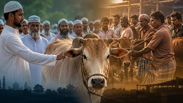 'എന്തിനാണ് മാതാവിനെ കൊല്ലാന്‍ കൊണ്ടുവന്നത്?'; ബക്രീദിന് അറക്കാനെത്തിച്ച പശുക്കളെ മടക്കിയയച്ച് മുസ്ലീം വിശ്വാസികള്‍; അന്നം മുട്ടുമെന്ന് ഹിന്ദു കര്‍ഷകര്‍ 