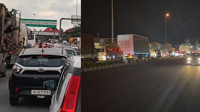 പാലിയേക്കരയിൽ ഫാസ്‌ടാഗ് യന്ത്രങ്ങൾ പണിമുടക്കി; മണിക്കൂറുകളോളം കുരുക്കിൽ വലഞ്ഞ് യാത്രക്കാർ -വിഡിയോ