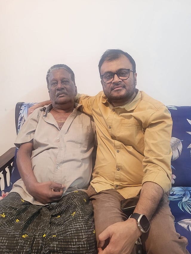 വിജി ജോസഫിനൊപ്പം ബൈജു ചന്ദ്രന്