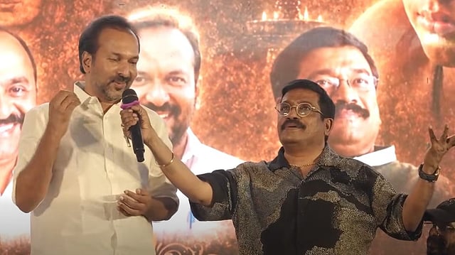 'എവിടെയും പോയി ഇനി പാടരുതെന്ന് ഗവർണർ പറഞ്ഞു, മന്ത്രിയായി പാടി കുളമായാൽ കൂടുതൽ പ്രശ്നമാണ്'; വിഷ്ണുനാഥിനൊപ്പം ഡ്യൂറ്റ് പാടി ശരത്