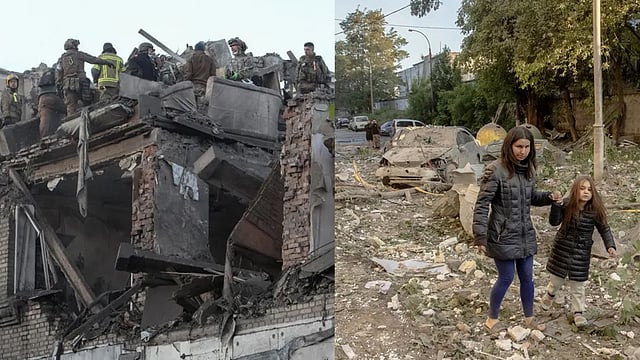 Russia Unrelenting: 10 Dead, Children Injured in Russian Missile Attack in Ukraine