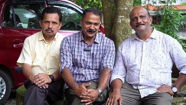 ഒരേ ബെഞ്ചിലിരുന്ന് പഠിച്ചു, ഒരേ സ്കൂളിൽ പഠിപ്പിച്ചു; കരിങ്കുന്നം സെന്റ് അഗസ്റ്റിൻ സ്കൂളിലെ മൂവർ സംഘം ഒന്നിച്ച് പടിയിറങ്ങുന്നു