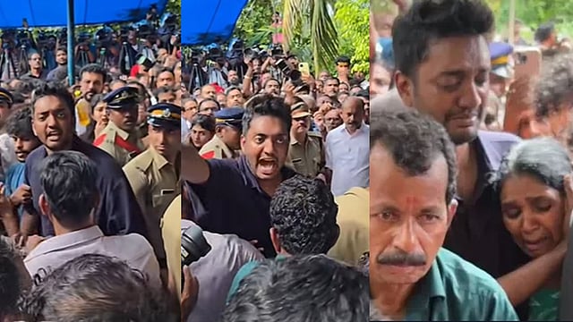 'മാറി നില്ക്ക്, നിങ്ങള്ക്ക് എന്താ വേണ്ടത്'; മീഡിയയുടെ ഉന്തും തള്ളും; പൊട്ടിത്തെറിച്ച് ചന്തു സലിം കുമാര്, വിഡിയോ