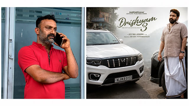 മോഹൻലാൽ ചിത്രം 'ദൃശ്യം 3'യിൽ അനുമതിയില്ലാതെ വാഹന നമ്പർ ഉപയോഗിച്ചെന്ന് ആക്ഷേപം; നിയമനടപടിയുമായി ഉടമ