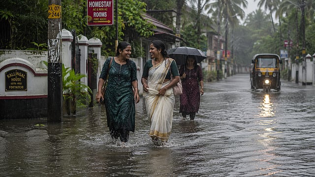 Monsoon rain