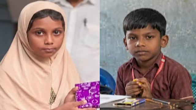 സ്കൂള് വിട്ടെത്തി കുളിക്കാനിറങ്ങി; ആറും എട്ടും വയസ്സുള്ള സഹോദരങ്ങള് കുളത്തില് മുങ്ങി മരിച്ചു