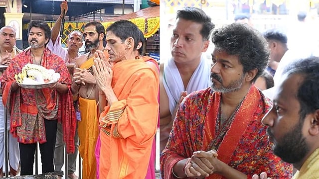 മൂകാംബിക ക്ഷേത്രത്തിലെത്തിയ വിജയ്യെ കാണാൻ കരഞ്ഞു കൊണ്ട് പിന്നാലെ ഓടി ആരാധിക; വിഡിയോ വൈറൽ
