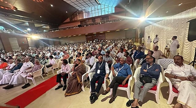 KC Venugopal Demands Resignation of VCs Who Attended RSS Centenary Event