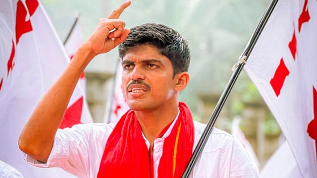 'കാഫിർ' സ്‌ക്രീൻഷോട്ട് കേസ്: ജാമ്യം ലഭിച്ച ജിതിൻ ഭാസ്‌കറിന് സ്വീകരണമൊരുക്കി ഡിവൈഎഫ്ഐ