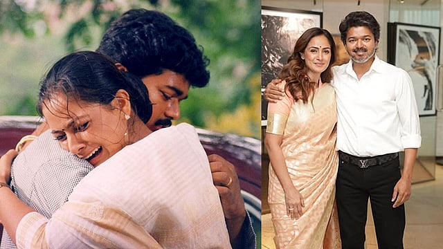 'ഇന്നിസൈ പാടി വരും...', രുക്കു അന്ന് കളക്ടർ, കുട്ടി ഇന്ന് മുഖ്യമന്ത്രി; പ്രിയ സുഹൃത്ത് വിജയ്യെ കാണാനെത്തി സിമ്രാൻ