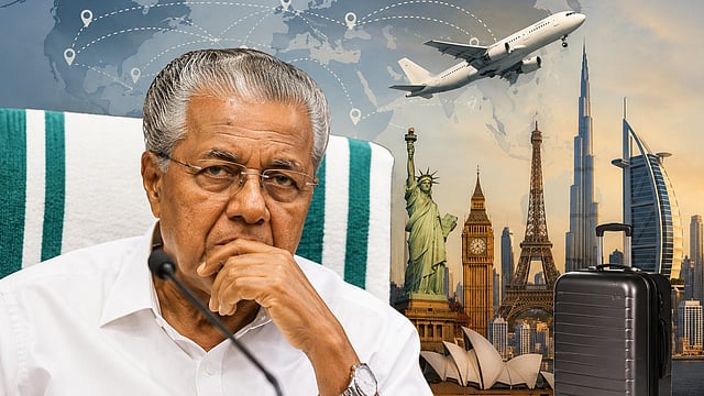 70 വിദേശയാത്രകൾ നടത്തി പിണറായി, താമസച്ചെലവ് പൂജ്യമെന്ന് പൊതുഭരണ വകുപ്പ്