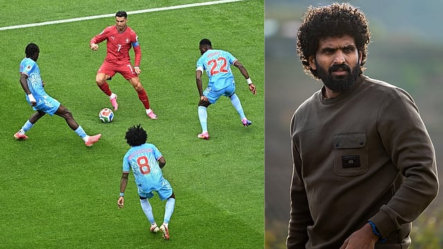 CK Vineeth supports Cristiano Ronaldo