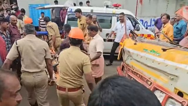 Lorry accident