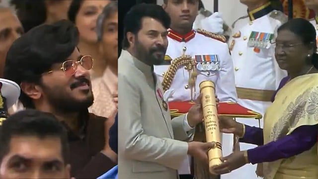 ഇനി പത്മഭൂഷൺ മമ്മൂട്ടി; വാപ്പച്ചിയ്ക്ക് കയ്യടിച്ച് ദുൽഖർ സൽമാൻ