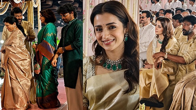 താരവിരുന്നായി ഖുശ്ബുവിന്റെ മകളുടെ വിവാഹം; ചടങ്ങിനെത്തി തൃഷ, വിജയ് എവിടെയെന്ന് തിരക്കി ആരാധകർ
