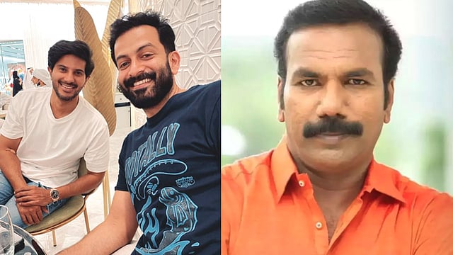 Shobi Thilakan, Dulquer Salmaan and Prithviraj