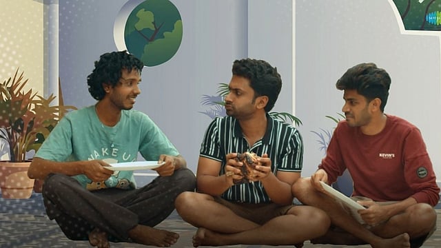 സോഷ്യൽ മീഡിയ ലോകത്തെ വൈറൽ താരങ്ങള്‍ ഒന്നിക്കുന്ന 'മഹാരാജ ഹോസ്റ്റലി'ലെ 'ചൂതാട്ടമോ...' ഗാനം പുറത്ത്