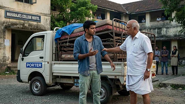 'കട്ടിലില് മൂട്ടയാണ്, കെമിക്കലടിച്ചിട്ട് വരാം'; മഹാരാജാസ് ഹോസ്റ്റലില് പുലര്ച്ചെ വണ്ടിവിളിച്ചെത്തി കട്ടില് കടത്താന് നോക്കിയ പൂര്വവിദ്യാര്ഥി പിടിയില്