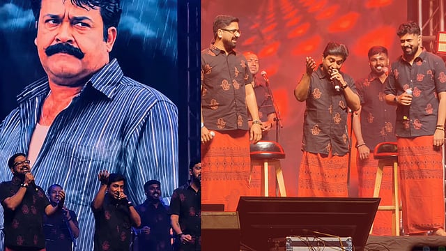നന്ദഗോവിന്ദം വേദിയില് വിനീതിന്റെ സര്പ്രൈസ് എന്ട്രി; ആവേശത്തിരയായി 'ഓമല് കണ്മണി', വിഡിയോ