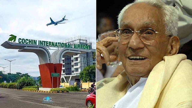 കൊച്ചി വിമാനത്താവളത്തിന് കെ കരുണാകരന്റെ പേര് നല്കണമെന്ന ആവശ്യം ശക്തമാകുന്നു