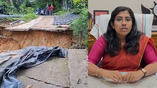പഴയ മുന്നാർ ദേശീയപാതയിലെ അപകടഭീഷണി ഒഴിയുന്നില്ല; മൂന്ന് ദിവസം കൂടി ഗതാഗത നിയന്ത്രണമെന്ന് സബ് കളക്ടർ - വിഡിയോ 