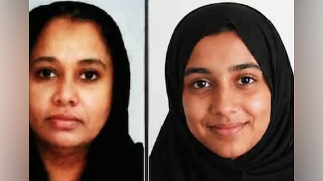 പറന്നുവന്ന പ്ലാസ്റ്റിക് ഷീറ്റ് കാഴ്ച മറച്ചു, കാര് തലകീഴായി മറിഞ്ഞു; സൗദിയില് മലയാളികളായ അമ്മയും മകളും മരിച്ചു