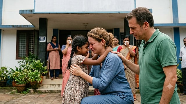 'എവിടെയായാലും നന്നായി പഠിക്കണം....'; ശിശുക്ഷേമ സമിതിയിലെ 7 വയസുകാരി ഇറ്റലിയിലേയ്ക്ക്