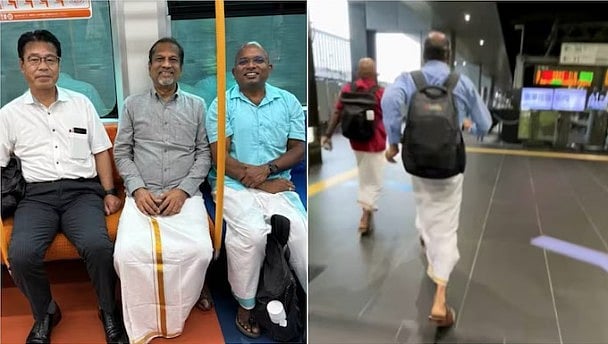 അഭിമാന'മുണ്ട്'; ജപ്പാനില് ട്രെയിന് പിടിക്കാന് ഓട്ടത്തോട് ഓട്ടം; ശ്രീധര് വെമ്പുവിന് മുന്നില് അപ്രതീക്ഷിത അതിഥി; വൈറല് വീഡിയോ